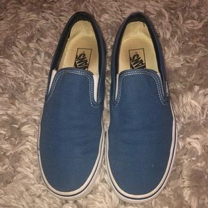 Blue Slip on VANS!